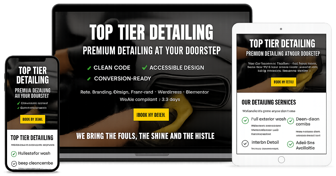 Stripe checkout landing page example preview